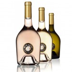 Miraval vína růžová a bílá